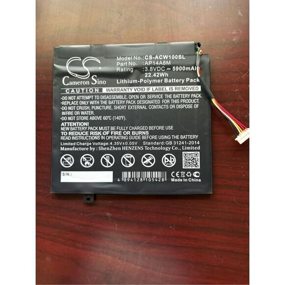 Acer Laptop battery, new, CA-ACW100SL - Picture 1 of 5